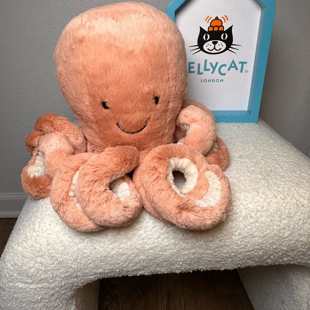 Jellycat Large Odell Octopus / BNWT / Retired & VHTF